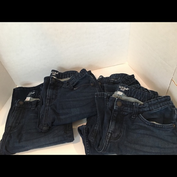 Cat & Jack Boys’ Dark Wash Jeans 14 Straight - Picture 9 of 9